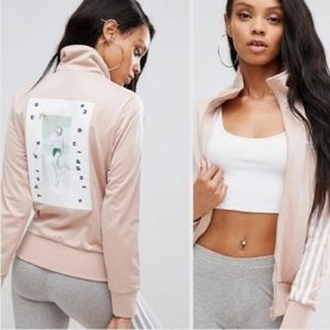 Blush M Adidas Tracksuit Poster Jacket limited ed.